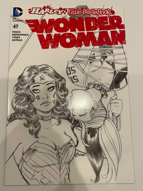 Wonder Woman #47 - Amanda Conner Sketch Variant