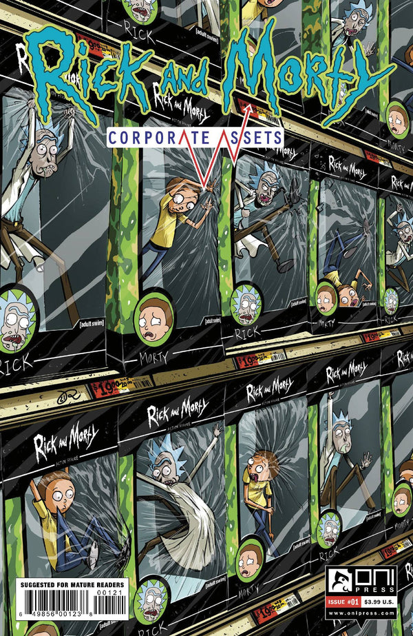 RICK AND MORTY CORPORATE ASSESTS #1 CVR B LEE