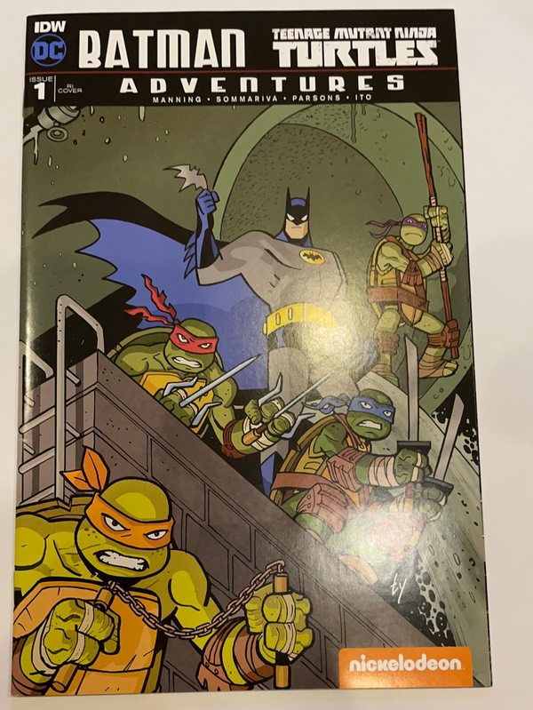 Batman / Teenage Mutant Ninja Turtles Adventures #1 - Templeton Variant