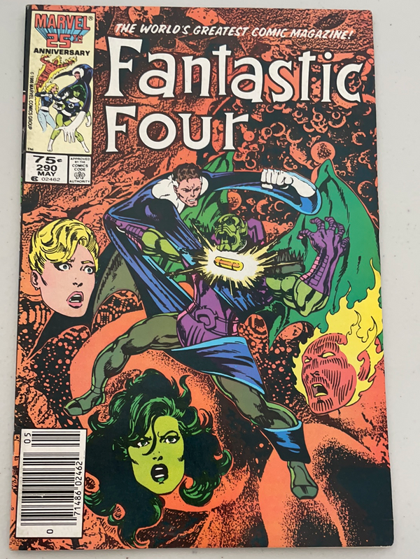 Fantastic Four #290 - Newsstand Variant