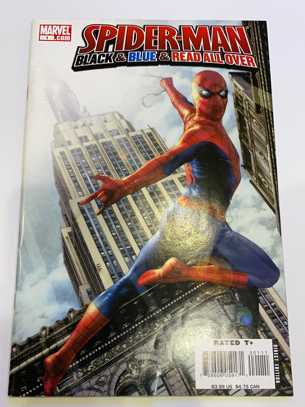 Spider-Man Black & Blue & Read All Over #1
