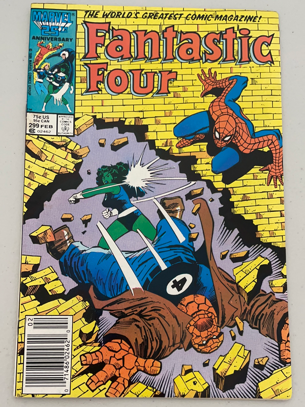 Fantastic Four #299 - Newsstand Variant